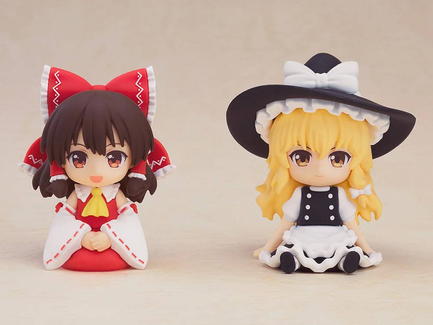 ねんどろいどぷらす 博麗霊夢 /霧雨魔理沙 らばーますこっと