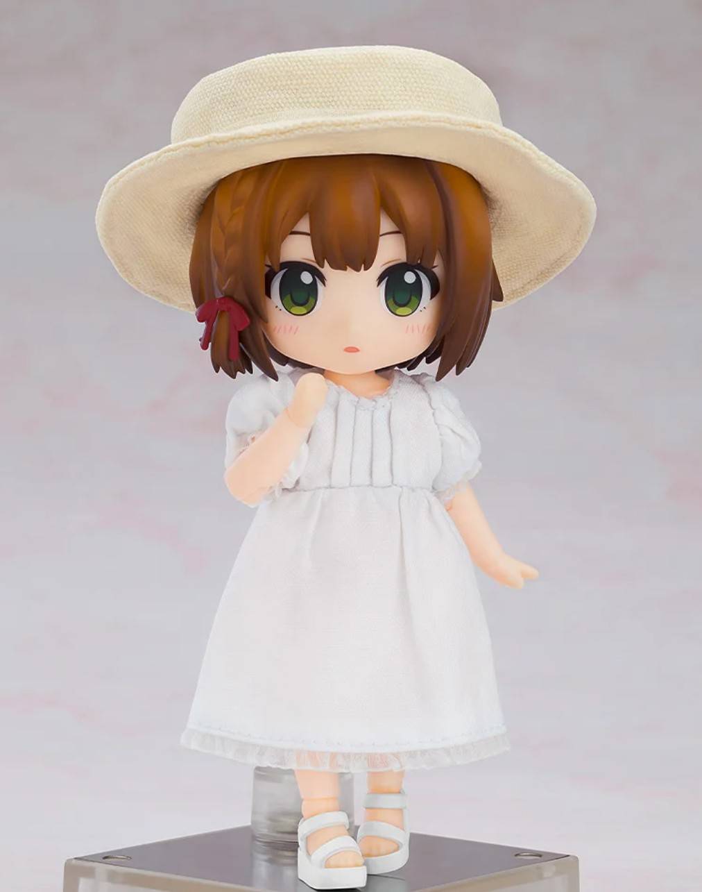 ねんどろいどどーる おようふくセット シンプルワンピース(ホワイト)