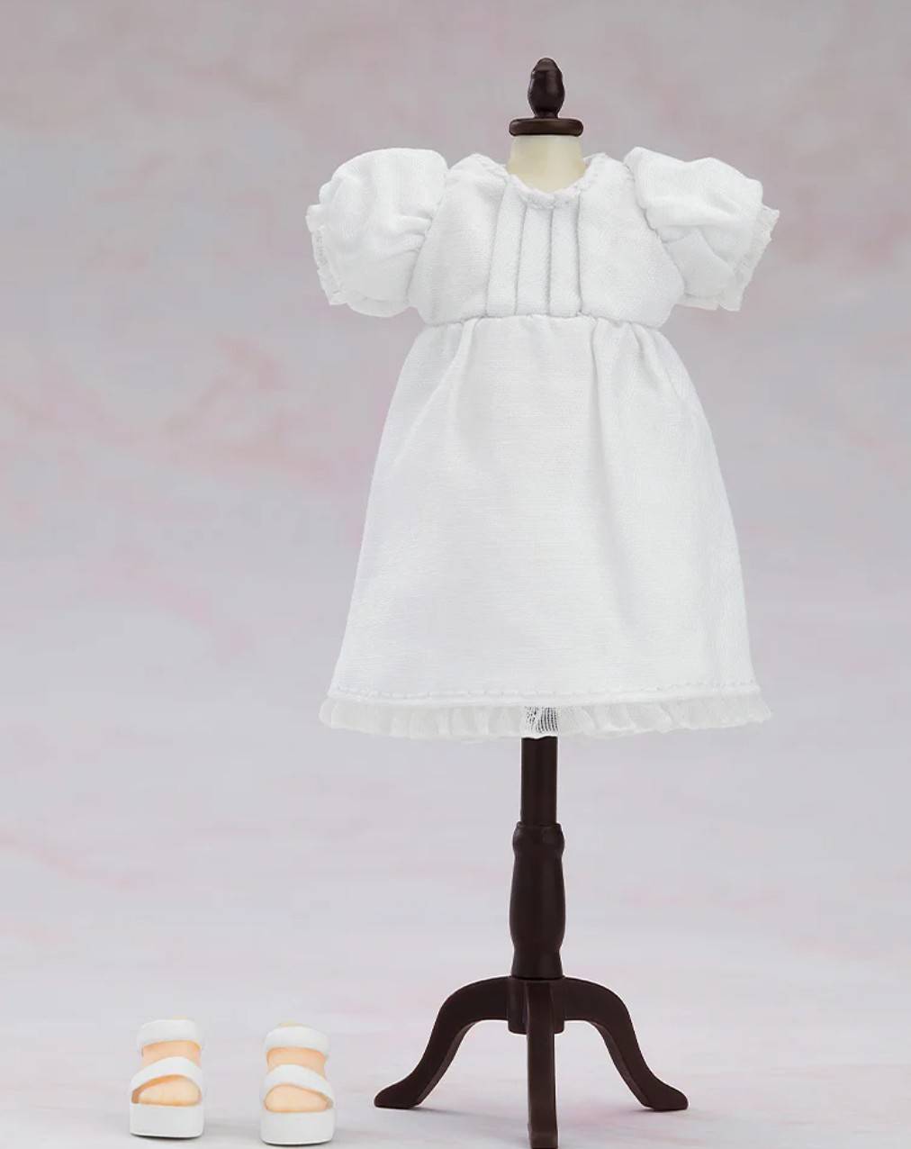 ねんどろいどどーる おようふくセット シンプルワンピース(ホワイト)