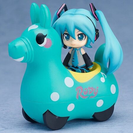 ねんどろいどぷらす 初音ミク×CuteRody 激走！プルバックカー 初音ミク＆キュートロディ（ミント）