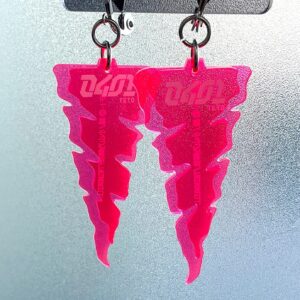 重音テト アクリルイヤリング・ピアス イヤリング/ピアス