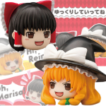 東方Project マスコットキーホルダー ゆっくり魔理沙/ ゆっくり霊夢[アルテミス]