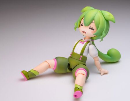 プラフィア 東北ずん子・ずんだもんプロジェクト ずんだもん(ミニフィギュア同梱セット) 1/12 プラモデル