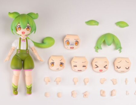 プラフィア 東北ずん子・ずんだもんプロジェクト ずんだもん(ミニフィギュア同梱セット) 1/12 プラモデル