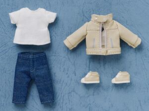 ねんどろいどどーる おようふくセット ライダースジャケット（アイボリー） 