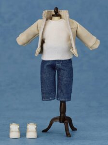 ねんどろいどどーる おようふくセット ライダースジャケット（アイボリー） 