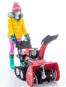 PLAMAX MF-62 minimum factory みのり with ホンダ小型除雪機 HSS1170n(JX)