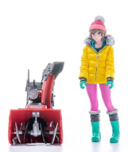 PLAMAX MF-62 minimum factory みのり with ホンダ小型除雪機 HSS1170n(JX)