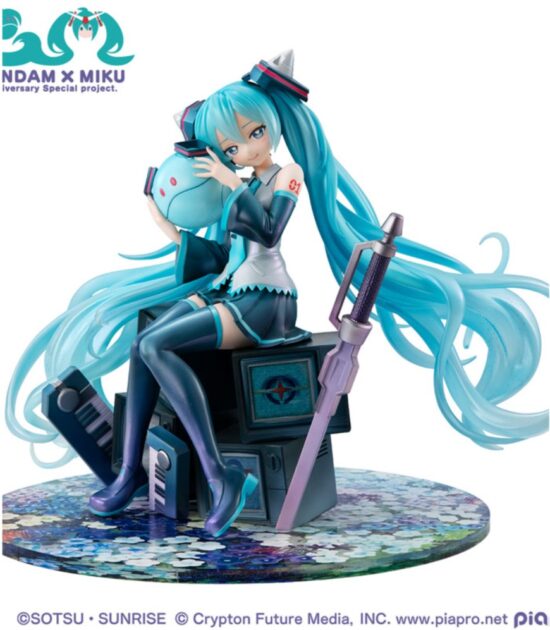 機動戦士ガンダム45周年×初音ミク 初音ミク×ダブルオーガンダム 1/7 完成品フィギュア 機動戦士ガンダム45周年×初音ミク 初音ミク×ダブルオーガンダム 1/7 完成品フィギュア