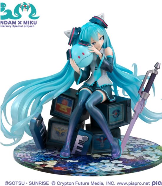 機動戦士ガンダム45周年×初音ミク 初音ミク×ダブルオーガンダム 機動戦士ガンダム45周年×初音ミク 初音ミク×ダブルオーガンダム