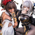 勝利の女神：NIKKE ブラン＆ノワール 1/4 完成品フィギュア