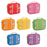 おでかけポーチ トラベル鞄 RED/BLUE/YELLOW/PURPLE/ORANG