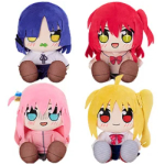 くりぱん ぬいぐるみ 後藤ひとり/伊地知虹夏/山田リョウ/喜多郁代