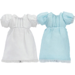 ねんどろいどどーる おようふくセット シンプルワンピース（ホワイト/ブルー）