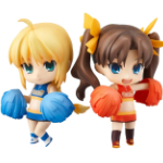 ねんどろいど セイバー&遠坂凛 応援Ver.