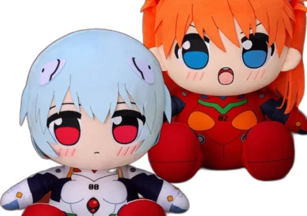 くりぱん おおきな40cmぬいぐるみ 綾波 レイ/式波・アスカ・ラングレー