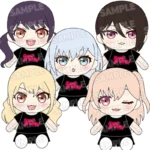 おきがえぬいぐるみ Morfonica 倉田 ましろ/桐ヶ谷 透子/広町 七深/二葉 つくし/八潮 瑠唯