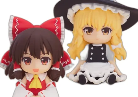 ねんどろいどぷらす 博麗霊夢 /霧雨魔理沙 らばーますこっと