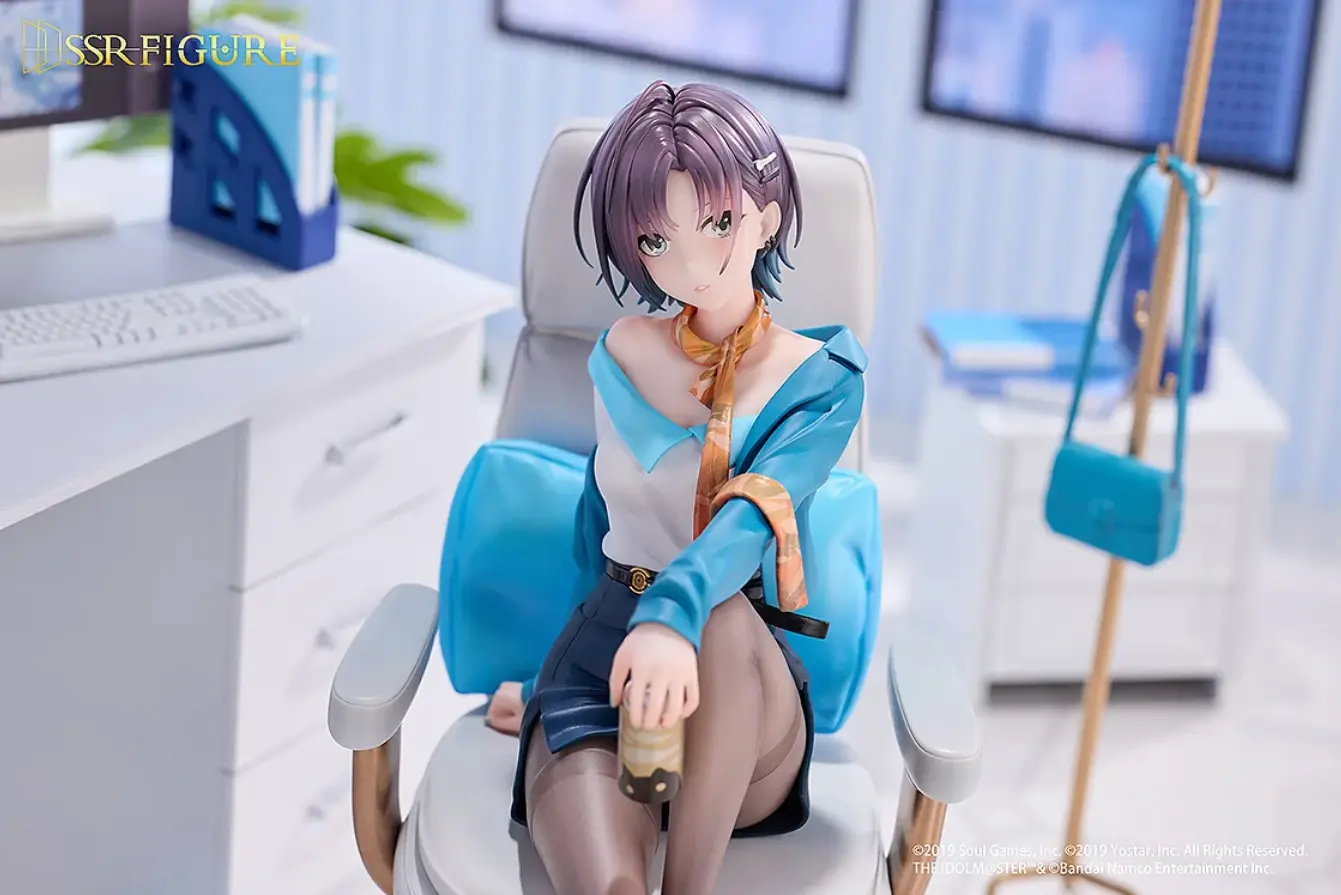 SSR FIGURE アイドルマスター シャイニーカラーズ × 雀魂 浅倉透 おしごとエフォートレス Ver. 1/7 完成品フィギュア