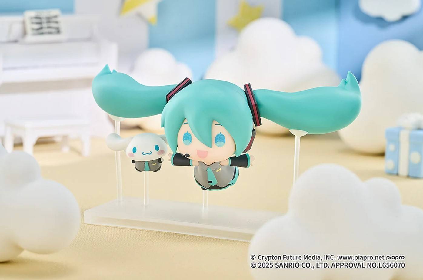 トレーディングフィギュア 初音ミク×シナモロール