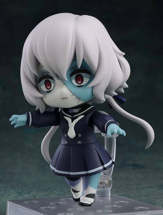 出典：GOOD SMILE COMPANY(↑画像クリックで拡大） TVアニメ「ゾンビランドサガ」から「紺野純子」が制服姿でねんどろいど化！表情パーツは「通常顔」「ゾンビィ顔」「照れ顔」の3種類が付属。ゾンビィ状態を再現可能な「ゾンビィ手・足パーツ」や、ひきこもってしまった際の「きのこパーツ」や「お座り下半身パーツ」も付属。同シリーズとあわせてお楽しみください♪ 商品ページへ 作品名：ゾンビランドサガ 仕様：ABS&PVC 塗装済み可動フィギュア・ノンスケール・専用台座付属・全高：約100mm 原型制作：デザインココ 発売予定：2020年10月　価格：5,200円 （税込） 予約受付：2020年5月15日（金）12:00～2020年7月8日（水）21:00
