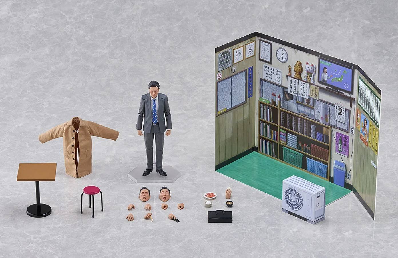 figma 井之頭五郎 松重 豊ver. リニューアル版 真冬の満腹セット