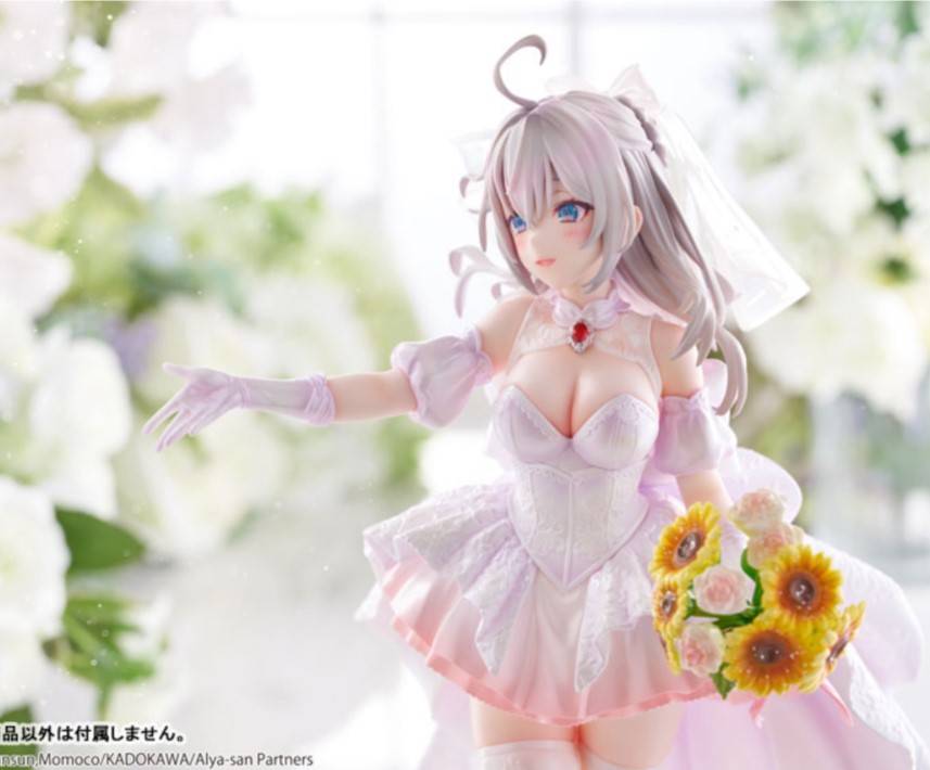 KDcolle 時々ボソッとロシア語でデレる隣のアーリャさん アリサ・ミハイロヴナ・九条 ウエディングドレスver.