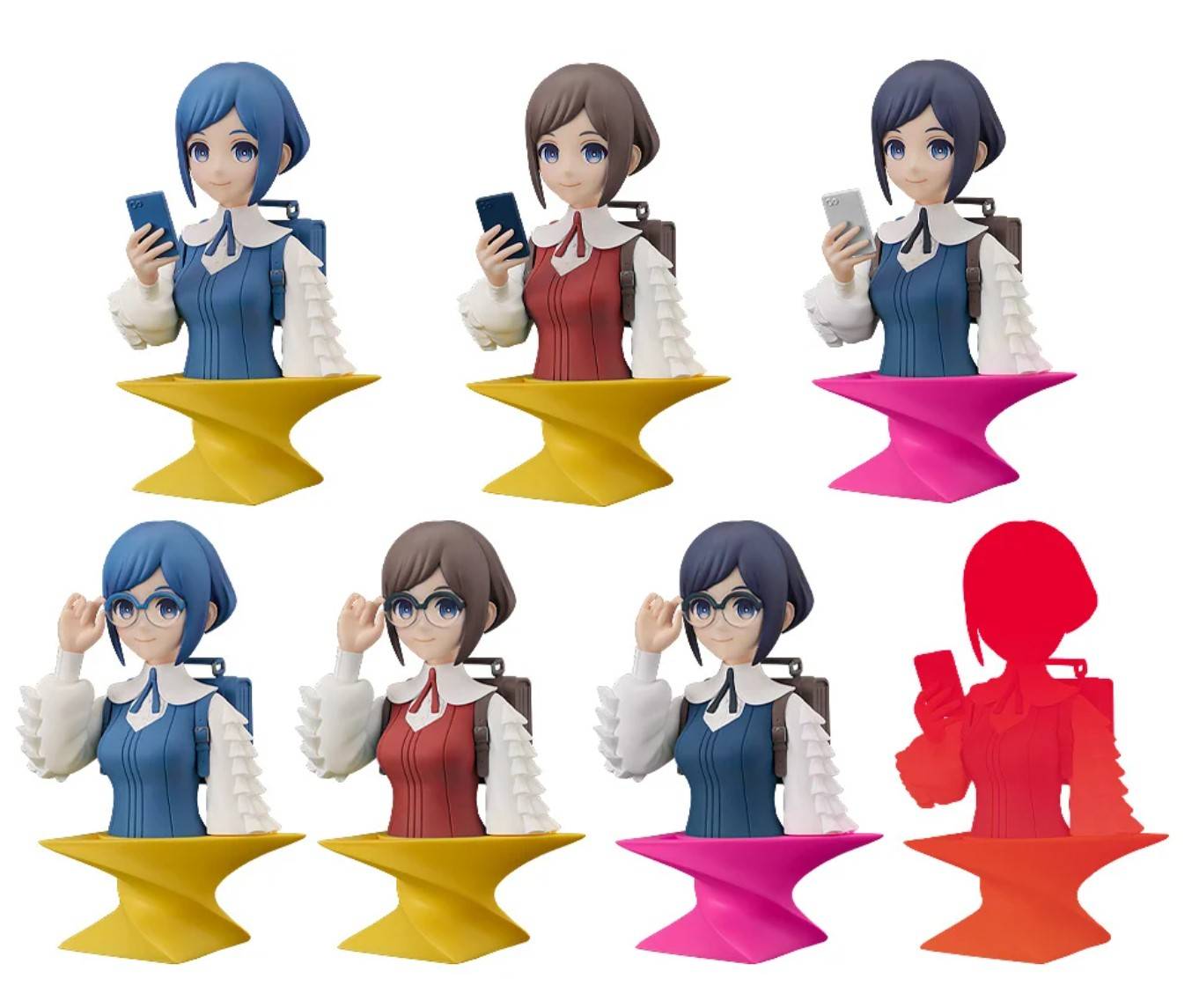 福来あざみ 胸像フィギュア コンプリートセット