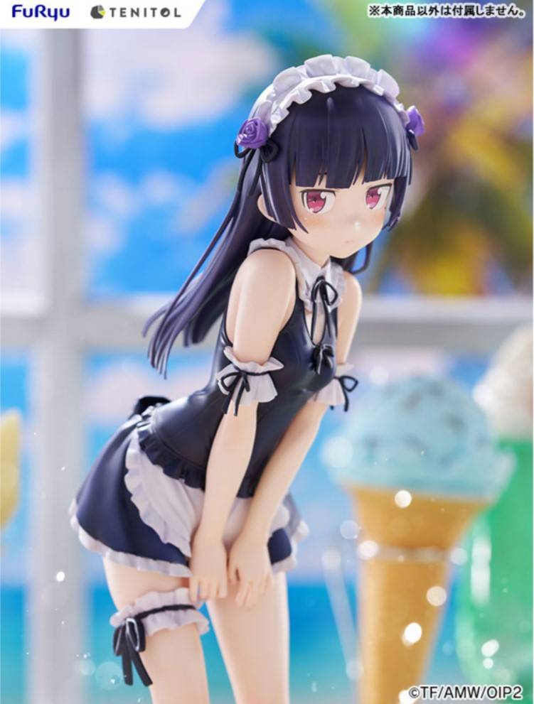 黒猫 水着メイドver.