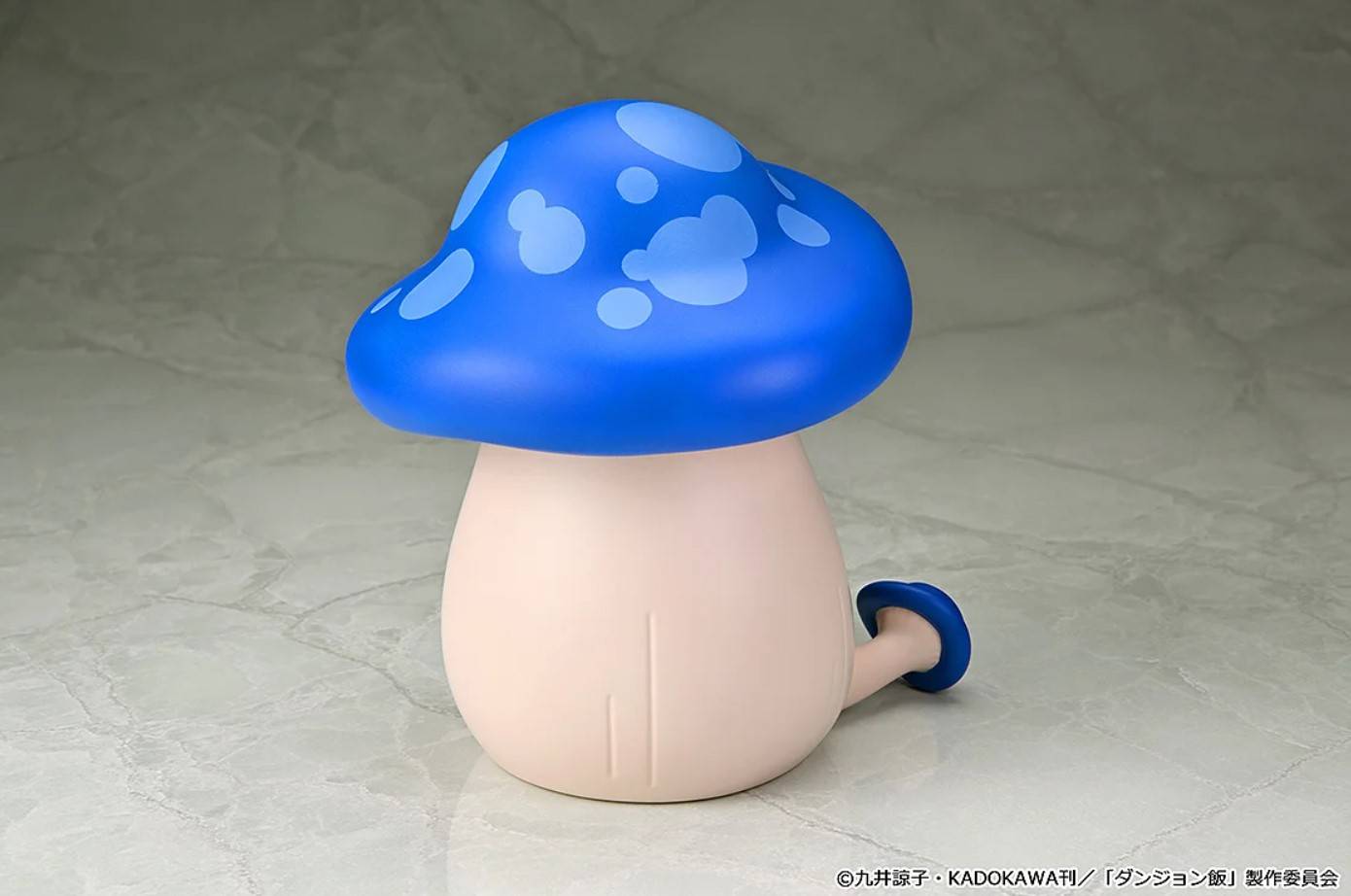 ソフビ 歩き茸［青］