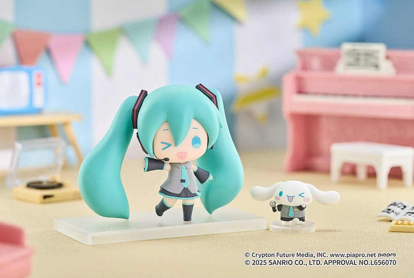 トレーディングフィギュア 初音ミク×シナモロール